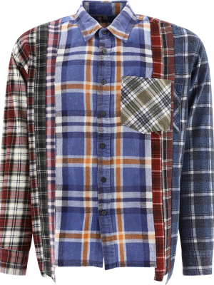 Needles Checked Button-up Shirt