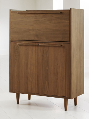 Tate Lighted Bar Cabinet