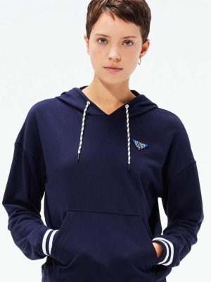 Felix French Terry Sweatshirt - Indigo/off White