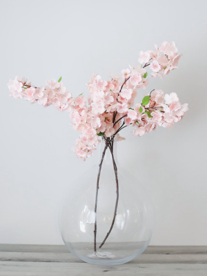 Artificial Cherry Blossom In Pink - 44"
