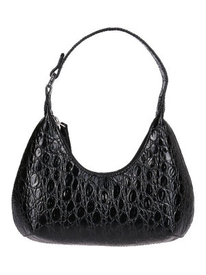 By Far Embossed Shoulder Bag