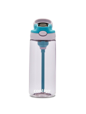 Contigo 20oz Plastic Kids' Water Bottle With Autospout Straw Purple/blue