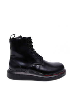 Alexander Mcqueen Oversized Combat Boots