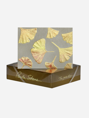 Ginkgo Note Cards Set Of 6