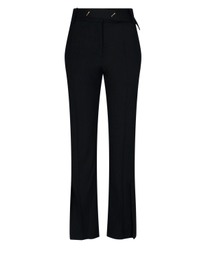 Eudon Choi Belted Straight-leg Trousers