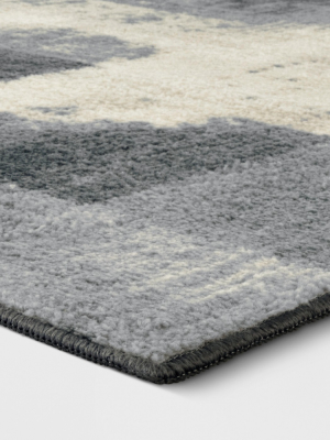 Tufted Splatter Area Rug Gray - Project 62™