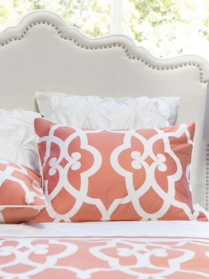 Coral Pacific Duvet Cover