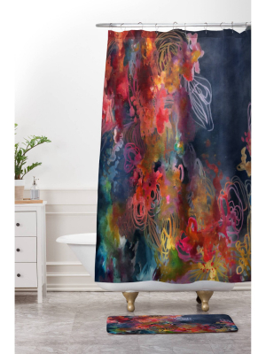 Stephanie Corfee Bursting Heart Shower Curtain - Deny Designs