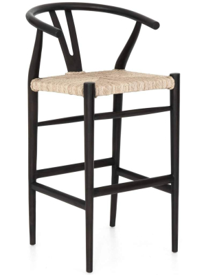 Muestra Bar Stool, Black