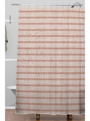 Holli Zollinger Zhi Stripe Shower Curtain - Deny Designs