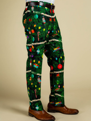 The Christmas Tree Camo | Men's Christmas Tree Print Pants