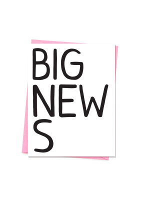 Big News Card By Ashkahn