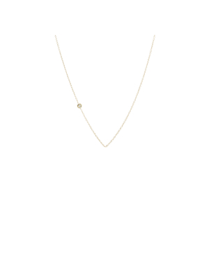 14k Small Floating Diamond Chain