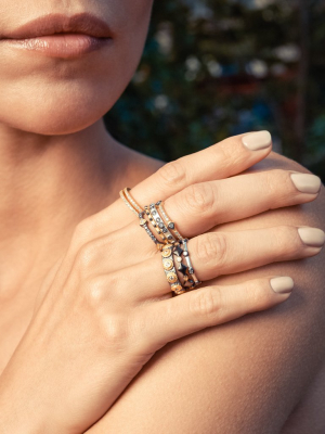 All Pavé Stack Ring