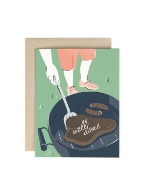 Well Done Grilling Card - Ah4