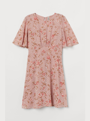 Plumeti Chiffon Dress