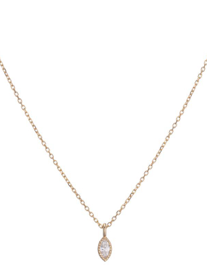 Marquise Diamond Wisp Necklace