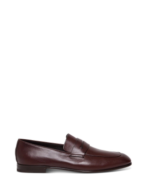 Ermenegildo Zegna Burnt Effect Loafers