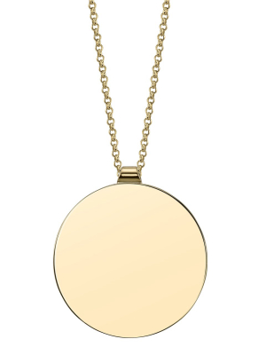 Small Disc Necklace