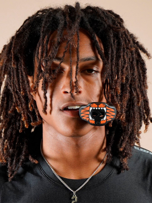 Tiger Black Football Mouthguard