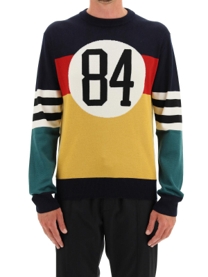 Dolce & Gabbana Colour Block Knit Jumper