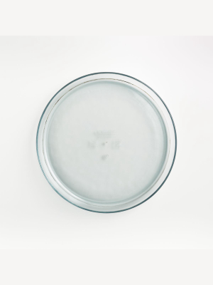 Vaso Grey Acrylic Salad Plate.