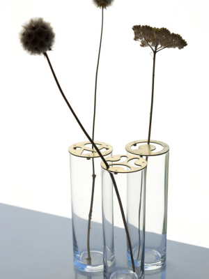 Wild Flower Holder And Vases- 3 Shapes