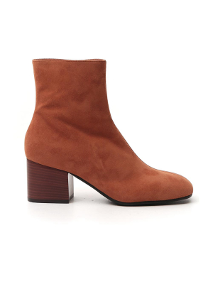 Marni Block Heel Square-toe Boots