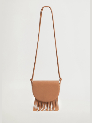 Fringe Leather Bag