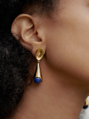 Lapis Anna Earrings