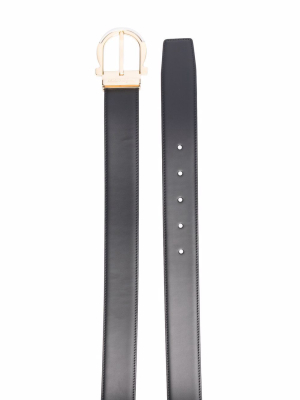 Salvatore Ferragamo Gancini Reversible Belt