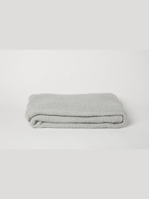 Cloud Grey Large Beach Towel