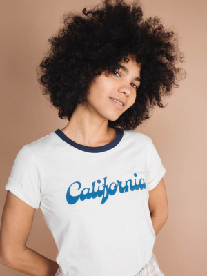 California Ringer Tee For Women