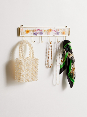 Pressed Floral Wall Multi-hook