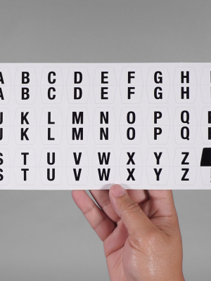 Alphabet Stickers For Helmets