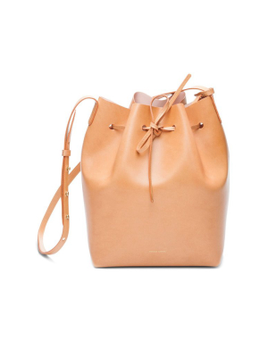 Bucket Bag In Cammello