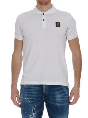 Belstaff Logo Patched Polo Shirt