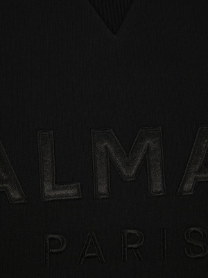 Balmain Logo Embroidered Sweatshirt