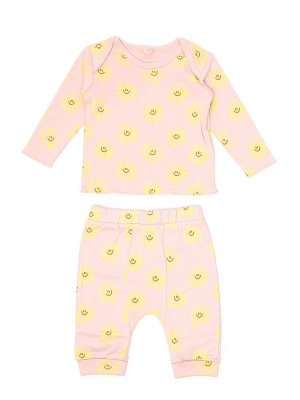 Stella Mccartney Kids Happy Sun Two-piece Set