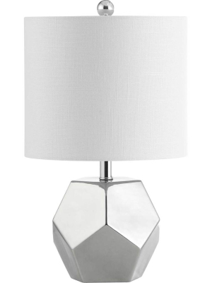 Hamilton Table Lamp Plated Silver