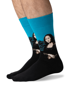 Men's Da Vinci's Mona Lisa Socks