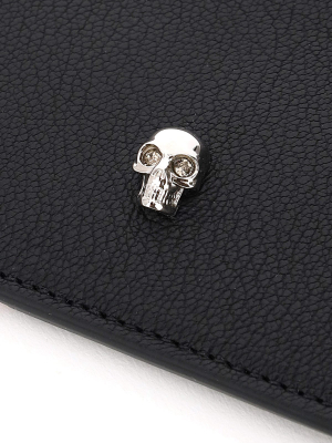 Alexander Mcqueen Skull Zipped Cardholder