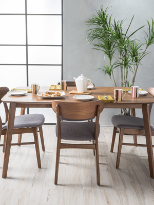 5pc Lucious 60" Dining Set - Christopher Knight Home