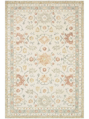 Loloi Norabel Rug - Ivory/rust