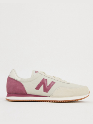 New Balance 720 Trainers In Cream