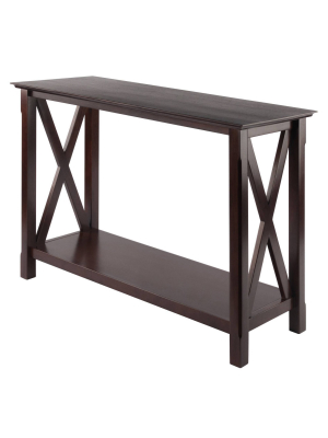 Xola Console Table - Cappuccino - Winsome