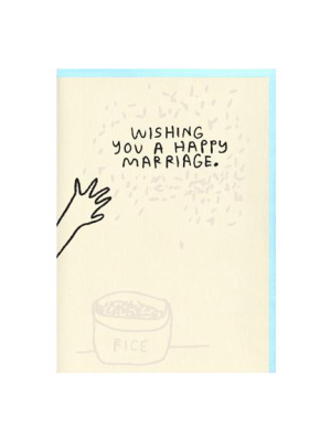 Wishing You A Happy Marriage Card