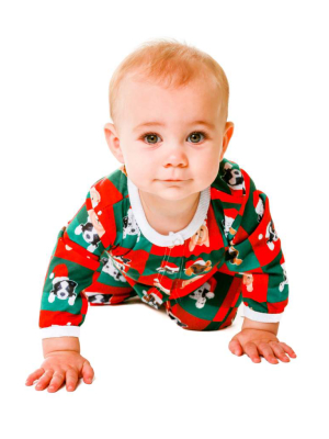 The Babies And Puppies | Christmas Baby Outfit