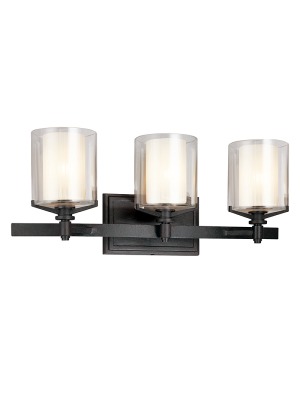 Arcadia 3 Light Bath Sconce By Troy Lighting