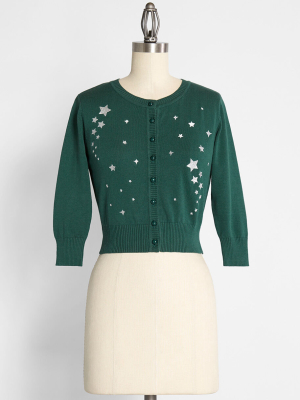 Modcloth X Collectif Starry Winter Nights Cardigan